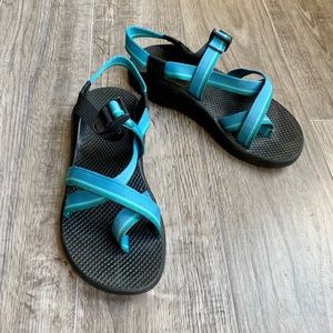 Chaco blue sandals